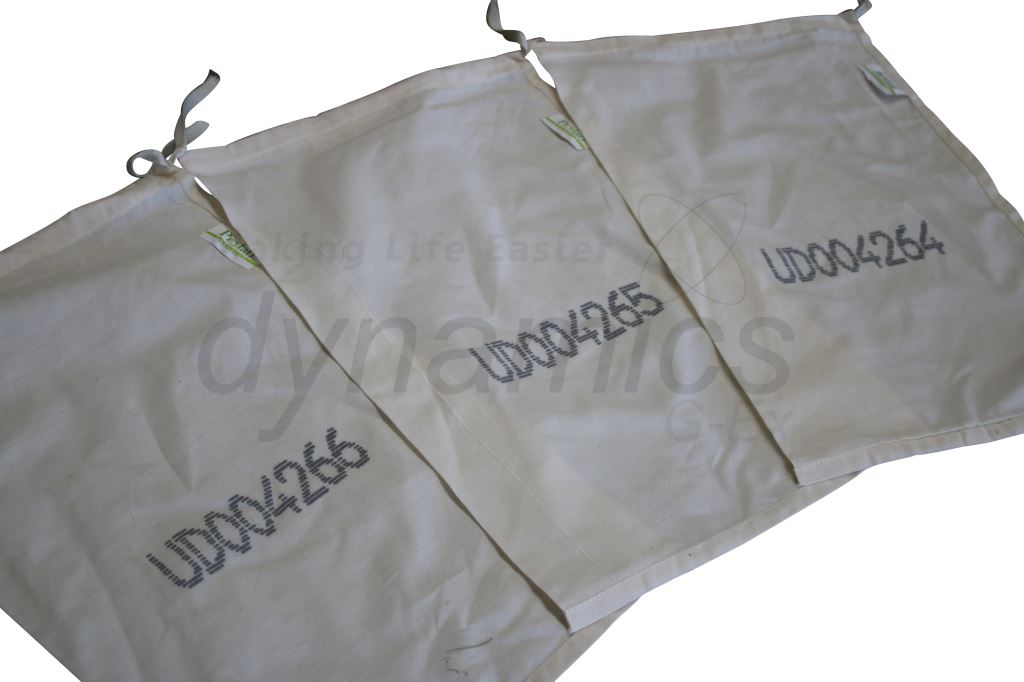 ProFab Superior Pre Numbered Drawstring Calico Sample Bags